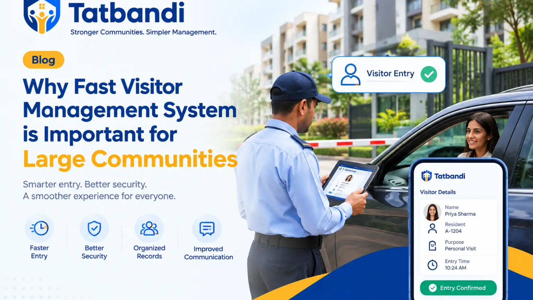 Smarter Visitor Management for Communities
