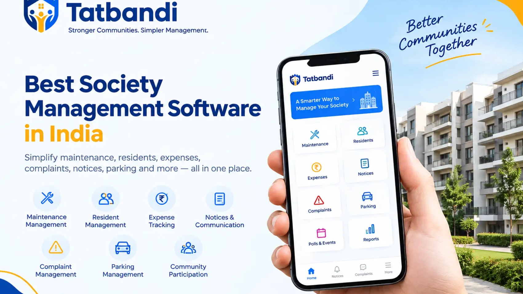 Tatbandi Society Management Made Simple